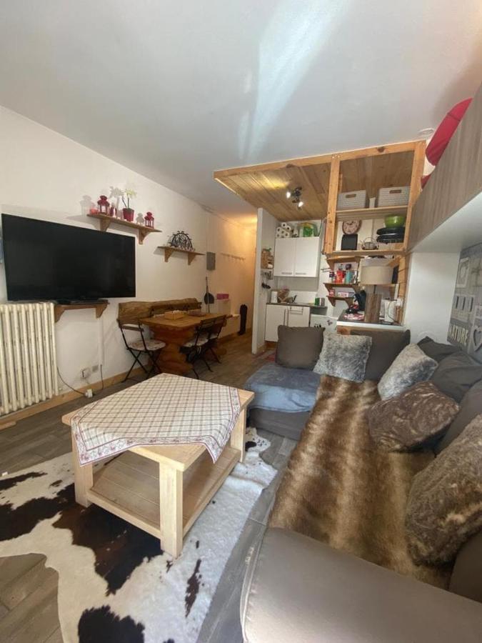 Residence Le Schuss Studio Montagne En Bas Des Pistes 바르스 외부 사진