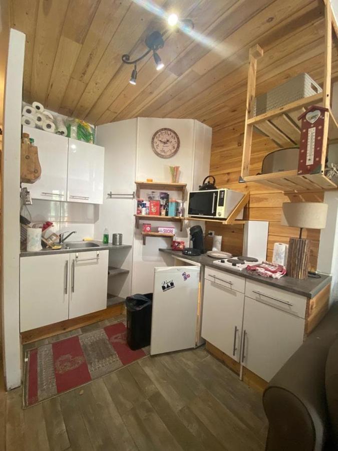 Residence Le Schuss Studio Montagne En Bas Des Pistes 바르스 외부 사진